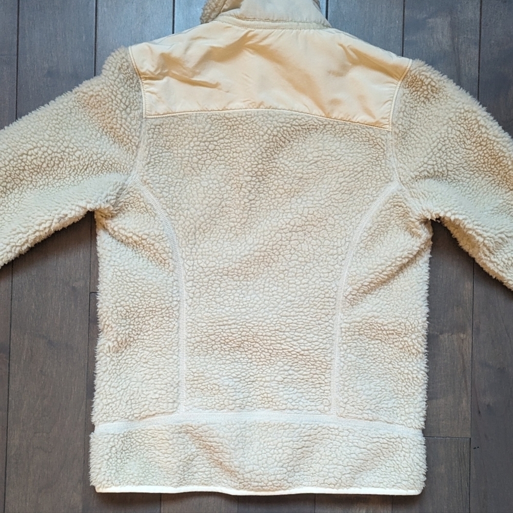 Patagonia Cream Sherpa Full-Zip Jacket - Picture 10 of 10